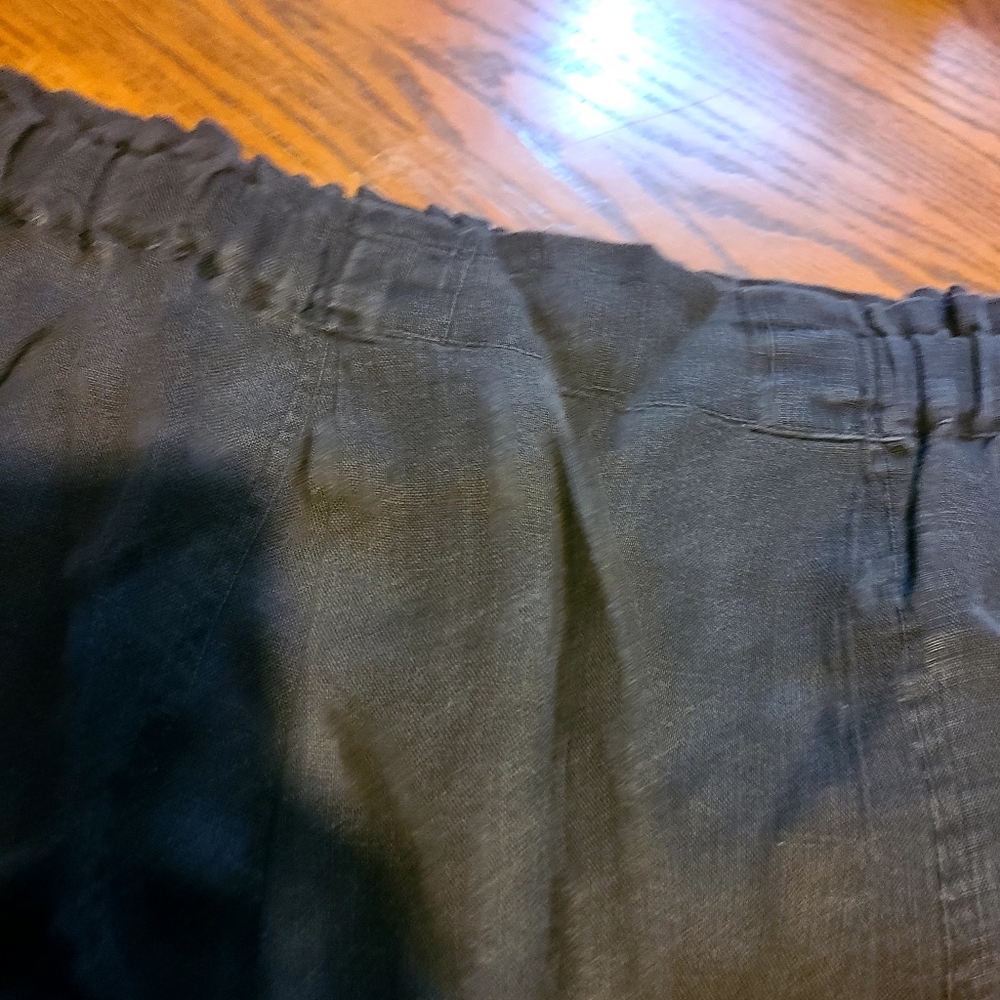 Flax by Jeanne Engelhart 100% linen skirt - Picture 5 of 7
